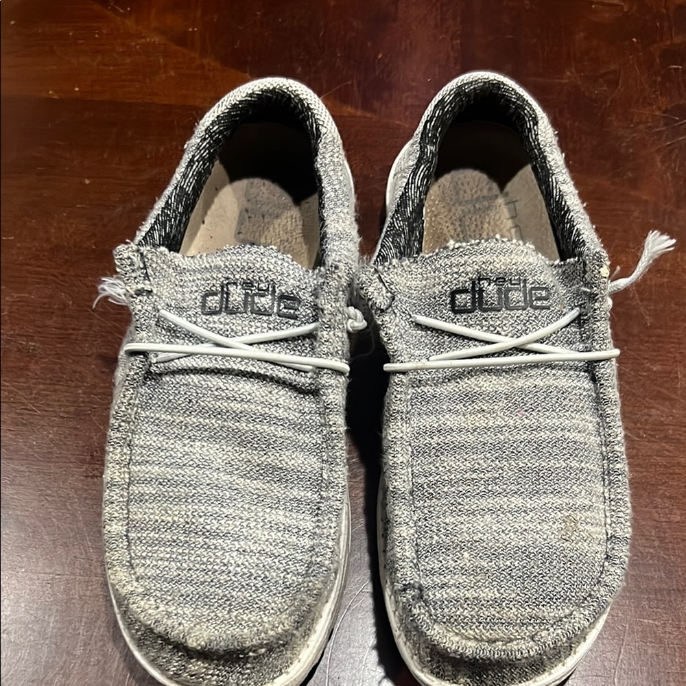 Hey Dude Men's Gray Casual Shoes